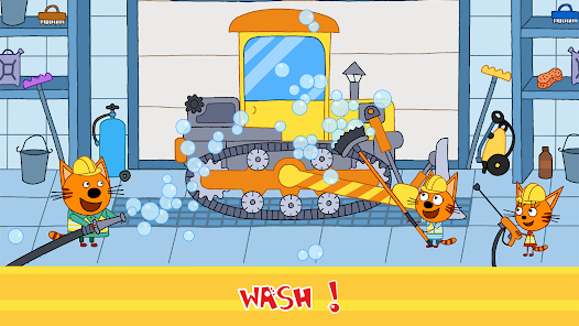 Kid-E-Cats Cars, Build a house 3.1.1 APK + Мод (Unlimited money) за Android