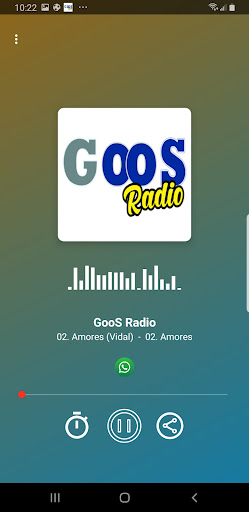 Android application GooS Radio screenshort