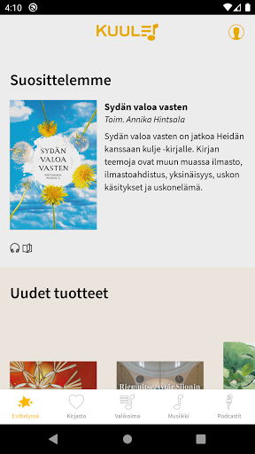 Android application Kuule! screenshort