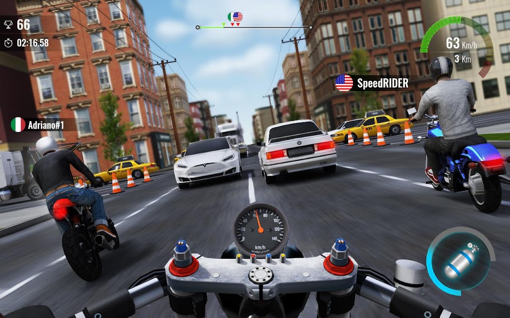 Moto Traffic Race 2 Mod APK for android