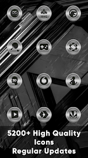 Metallic Steel Icons 1.0.3 APK + Mod (Unlimited money) untuk android