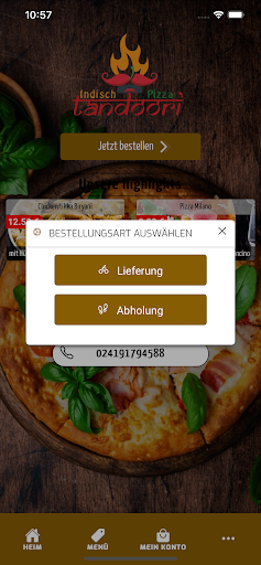 Pizzeria Tandoori Screen 2