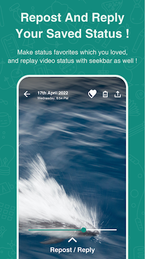 Auto Status Store & Repost Screen 3