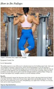 How to Do Pull Ups Exercises