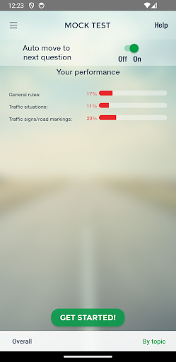 Screenshot of Dutch Caribbean Theory Test