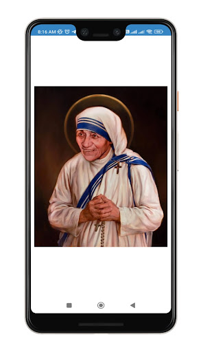 Android application Santa Teresa de Calcuta screenshort