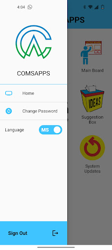 Comsapps Screen 3