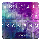 Galaxy Glitter Keyboard Theme icon