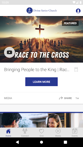 Android application Divine Savior Church screenshort