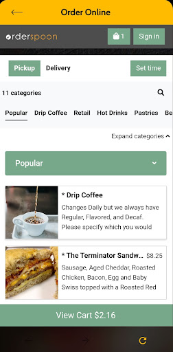 Whistle Stop Coffee Shop Screen 2