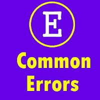 Common Errors in English