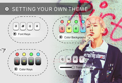 RAP Monster KPOP Theme Keyboard