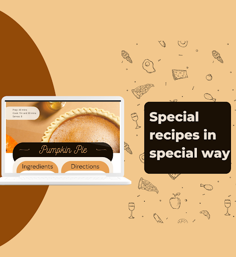 Make it special: Food recipes Screen 3