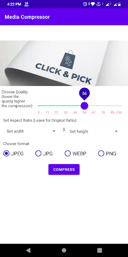 Media Compressor Screen 2