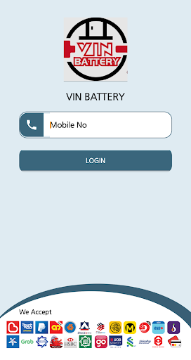 Android application VIN BATTERY SUPPLIES screenshort