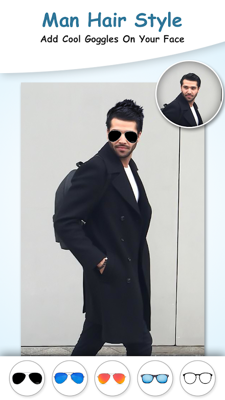 Man HairStyle Photo Editor Screen 2