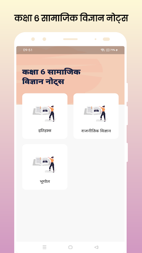 Android application Class 6 Social Science Notes screenshort