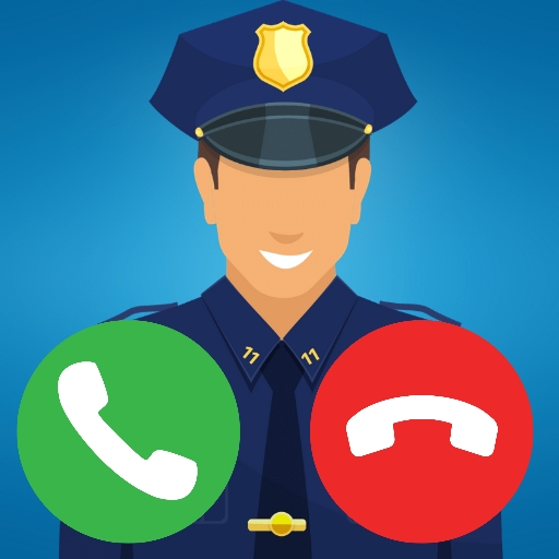 fake call police logo