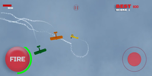 Yellow Airplane: Air Combat Screen 3