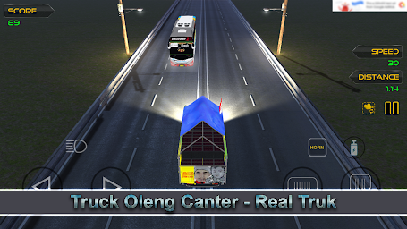 Truck Oleng Canter - Real Truk