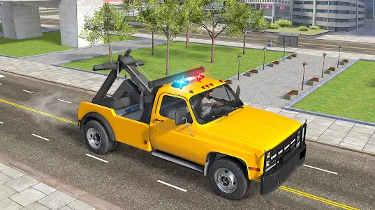 견인 트럭 운전: 트럭 게임 대형 트럭 운전 게임 도시