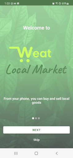 Android application Weat Local Market screenshort