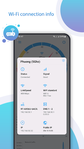 Screenshot of Net Signal Pro:WiFi & 5G Meter