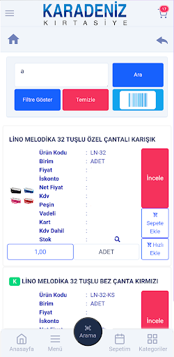 Karadeniz Kırtasiye B2B