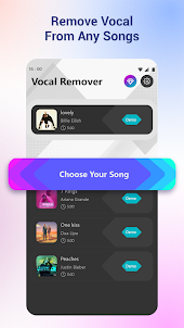 Vocal Remover & Karaoke Maker