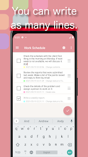 ToDo list with logging, a free and simple tool 2.4.1 APK screenshots 5