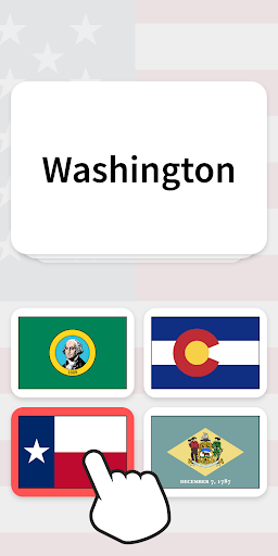 USA Quiz - Guess all 50 States Screen 3