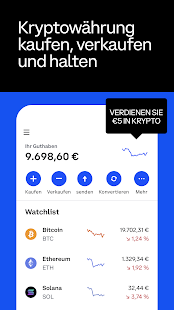 Coinbase: Bitcoin & Ether Screenshot