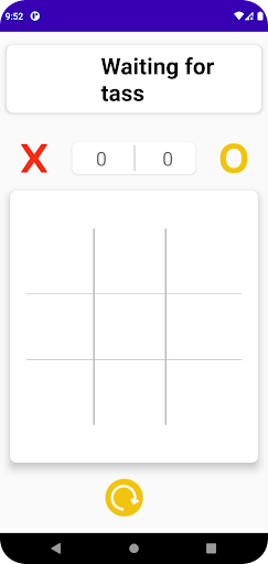 Android application Tic Tac Toe screenshort