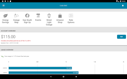 Screenshot of Cobb EMC