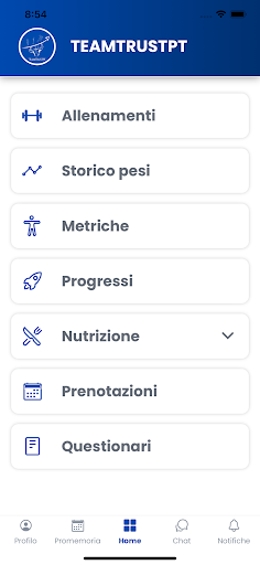 Android application TeamTrustPT screenshort