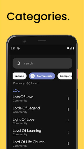 Acrofy - Acronym Finder Screen 3