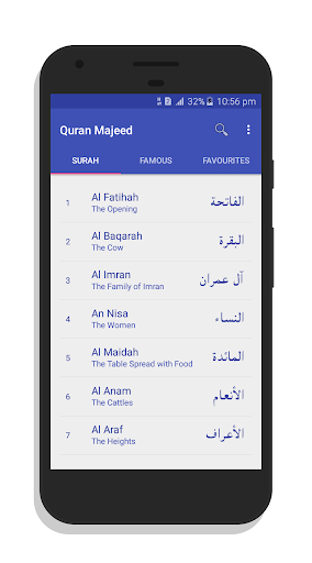 Android application Quran Urdu Hindi Shia screenshort