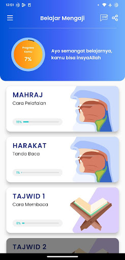 ABATA : Belajar Mengaji Screen 2