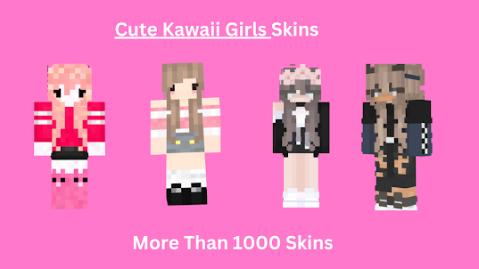 Cute Kwai Girl Skins Minecraft
