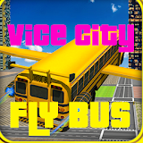 Flying Bus Simulator Vice City icon