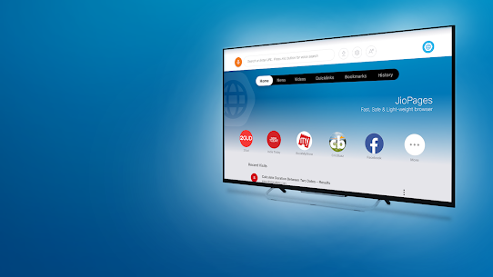 JioPages – Web Browser for TV Modded Apk 3