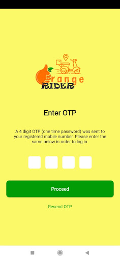 Orange Rider Screen 3