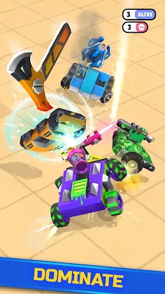 Pocket Bots: Battle Robots - Screenshot 2
