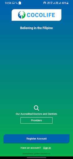 Android application Cocolife screenshort