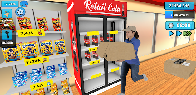 Retail Store Simulator Dinheiro Infinito MOD APK 1