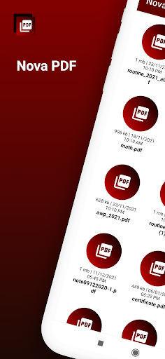 Android application Novastar PDF Reader screenshort