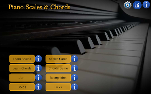 Piano Scales & Chords Screenshot