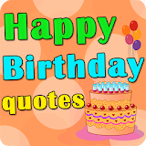 Happy Birthday quotes icon