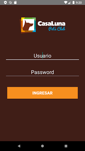 Android application Estética/Estilistas (Solo uso screenshort