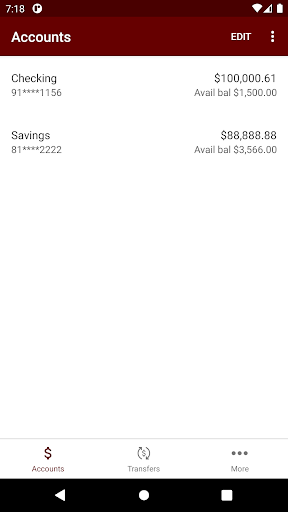 Wakefern Federal Credit Union Screen 3